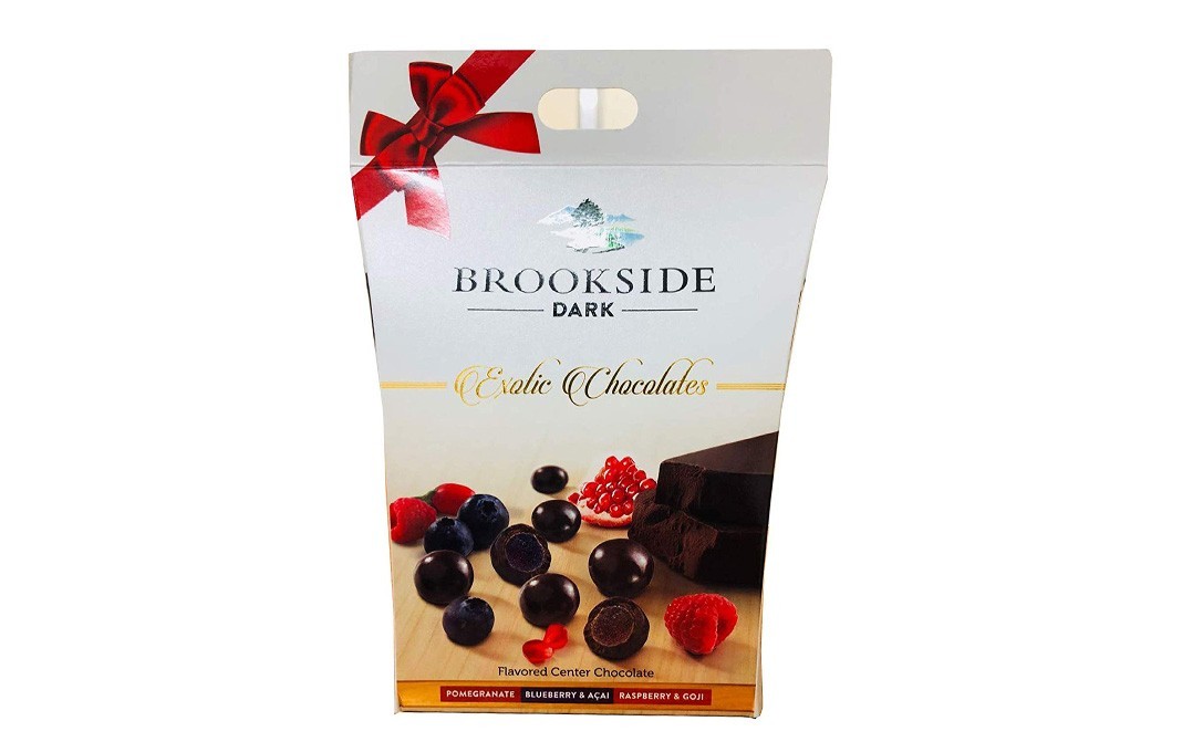 Brookside Exotic Chocolates (Pomegranate, Blueberry & Acai, Raspberry & Goji)   Box  90 grams